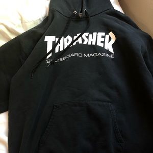 Black thrasher jacket